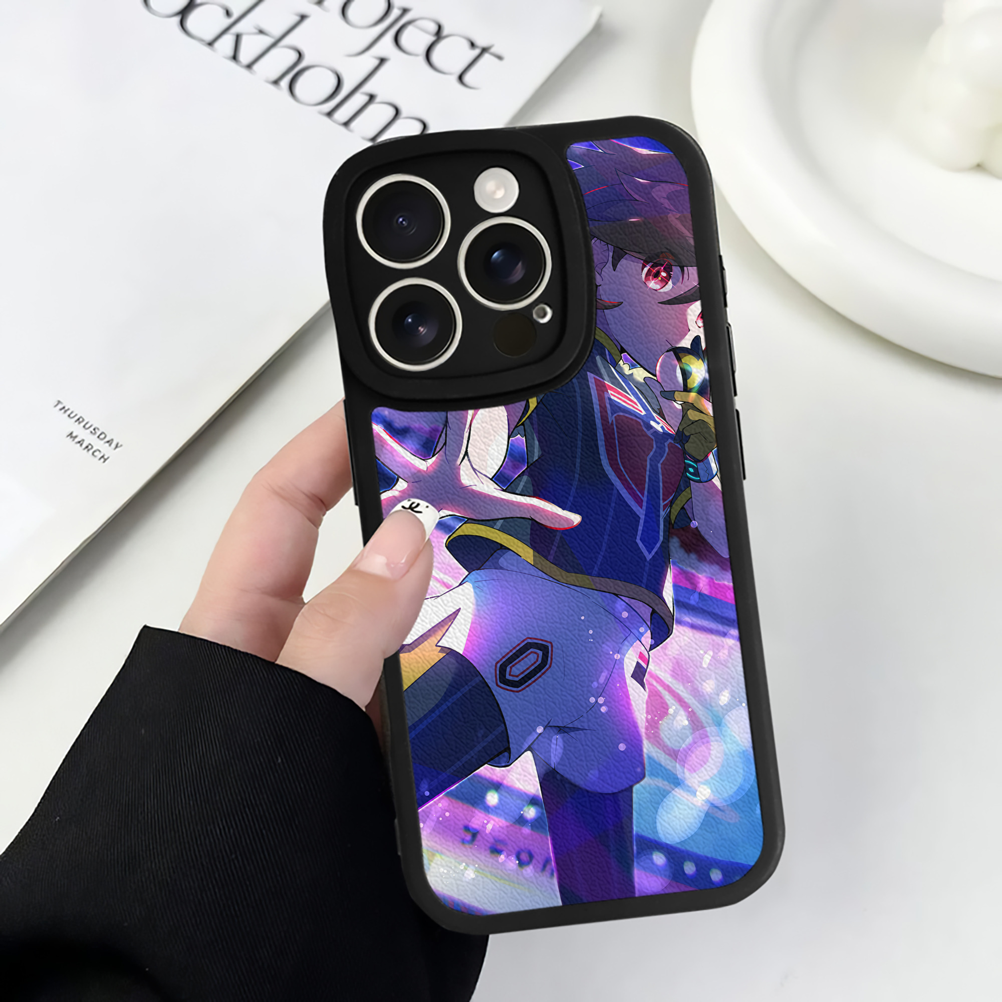 （画像用） ポケットモンスター Pokémon 【iPhone 16シリーズ対応】シリコンスマホケース（レザー調） 材質：シリコン